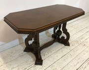 PIĘKNY ORZECHOWY STOLIK KAWOWY SECESJA STAN BDB TRANSPORT CAŁA POLSKA