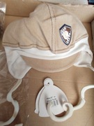 Jamiks ,czapeczka z daszkiem,wiazanie,44,sztruks.nowa