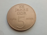 Niemcy NRD 5 marek 1969