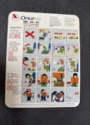 Safety Card / Karty Instrukcja Bezpieczeństwa ONURAIR MD-88-83