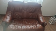 Sofa że skóry- polecam