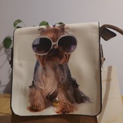 Ruda torebka z Yorkiem 