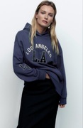 ZARA bluza Los Angeles nadruk L