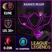 LEAGUE OF LEGENDS 50-60k BE KONTO LOL SMURF EUNE