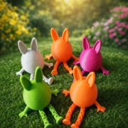 Flexi króliczki- druk 3d