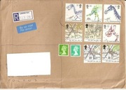 Zwierzęta prehistoryczne i Mapy na liście z Anglii