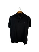 Koszulka polo Ralph Lauren czarna z logiem XL