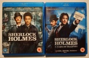 Sherlock Holmes 1 i 2, A Game of Shadows kolekcja filmy Blu-ray ANG wyd. UK