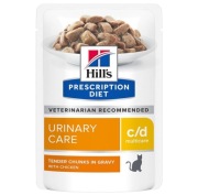 Mokra karma dla kotów Hill's c/d Urinary -15 saszetek 