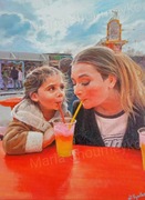 Portret na zamówienie, obraz olejny, kreatywny prezent.