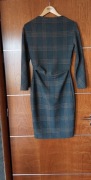 Zara Woman sukienka biznesowa ołówkowa midi brązowa M jak nowa