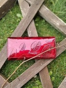 PORTFEL DAMSKI LAKIEROWANA SKÓRA