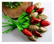 Dzień kobiet. Bukiet 11 tulipanów GLAMOUR. 