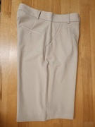 Spodenki, spodnie kremowe  r. S