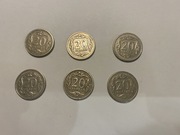 20 groszy 1991 stan obiegowy