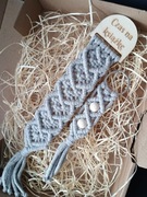  Brelok i zakładka do książki na dzień babci i dziadka prezent w pudełku 