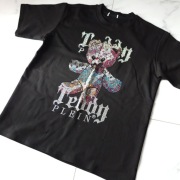 Koszulka miś teddy opalizujące cyrkonie roz. Uni