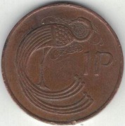 Irlandia 1 penny pens 1978 - 20,32 mm - nr 2