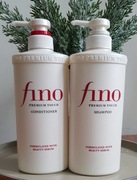 Zestaw: Shiseido, Fino, Szampon+Odżywka, 2x550ml, Promocja! 