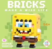 Klocki SpongeBob figurka na ozdobę i prezent