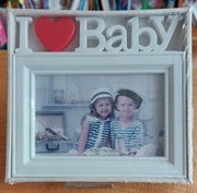 Ramka na zdjęcie 10x15 cm I LOVE BABY 