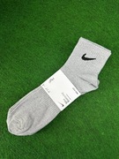 Nike Krótkie Ankle Skarpety Szare 42-46(3 pary) 