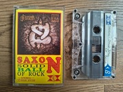 Saxon – Solid Ball of Rock | kaseta Polska lata 90 heavy metal