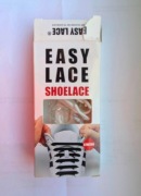 Gumy ściągające sznurowadła easy lace shoelace białe stretch