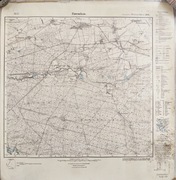 Oryginalna mapa Messtischblatt 1928 r. – Pawonków (Pawonkau), Górny Śląsk