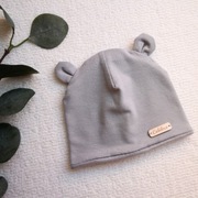 Czapka niemowlęca z uszkami 36 cm