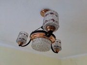 Żyrandol kryształowy z czasów PRL