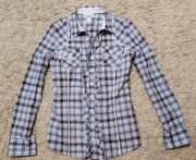 Śliczna koszula w kratkę 36 S