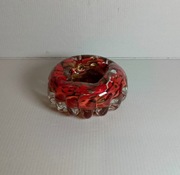 Miska, popielniczka szklana, Murano