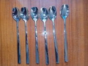 Łyżeczki deserowe długie - zestaw 6 szt.