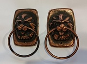 Metalowe uchwyty do drzwi - Lwy