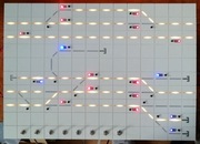 Pulpit nastawczy Monoblok. Makieta, sterowanie, panel 