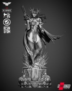 Figurka druk 3D żywica 12K " Wonder Woman Death Metal " - 180 mm