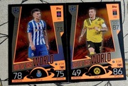 2 karty odblaskowe z serii Out of This World – Topps Match Attax 2023/2024