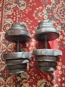 Komplet hantli bitumicznych  20kg 