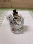 Figurka nowożeńcy łabędź