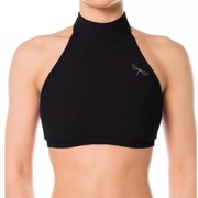 TOP LISETTE DRAGONFLY - CZARNY