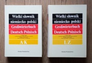 Wielki słownik niemiecko - polski 2 tomy Piprek  Łódź