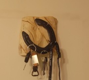 Wieszak na klucze/ na biżuterię w kształcie podkowy