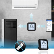 Sterownik WiFi pilot IR Tuya Smart Life S16 wyświetlacz czujnik temperatury