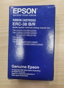 Taśma barwiąca EPSON ERC-38BR czarno-czerwona