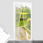 Design4door Moskitiera na drzwi balkonowe na magnes biała, 80 x 240 cm