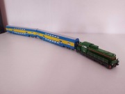 Model kartonowy zabawka Hel , lokomotywa spalinowa SM-42 Bohun Długość 78cm