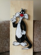 Obrazek - String Art - Sylwester