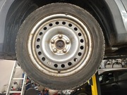 Felgi stalowe opony zimowe 4 sztuki honda civic hrv frv accord 5x114.3 