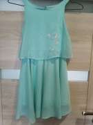 Letnia miętowa sukienka 116